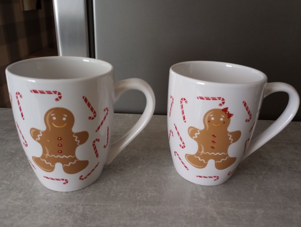Dwa kubki białe Sinsay home