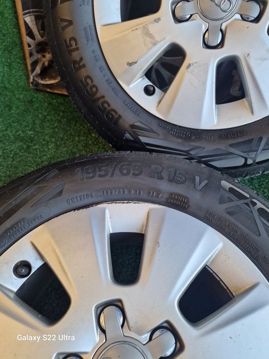Koła letnie 15 5×112 Audi A3 8PO Orginał Komplet