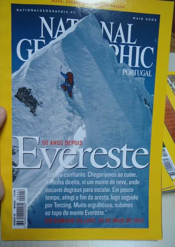 Revistas National Geographic 2003