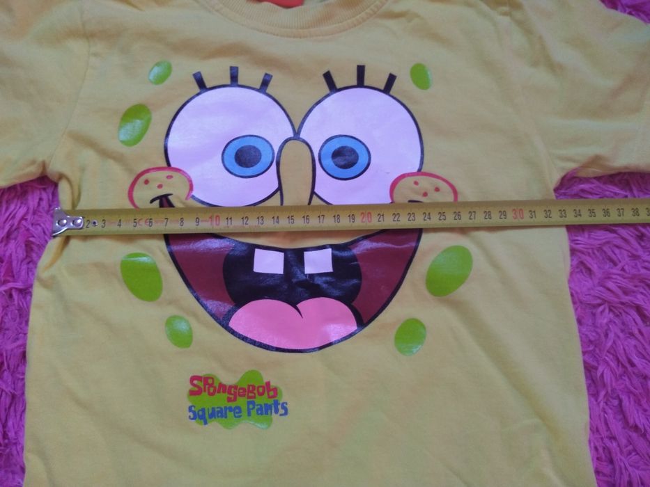 Poduszka maskotka koszulka t-shirt SpongeBob