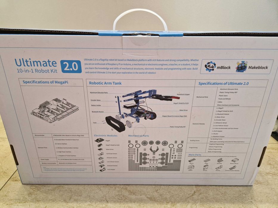 Robot edukacyjny MakeBlock Ultimate 10in1 Robot Kit 2.0