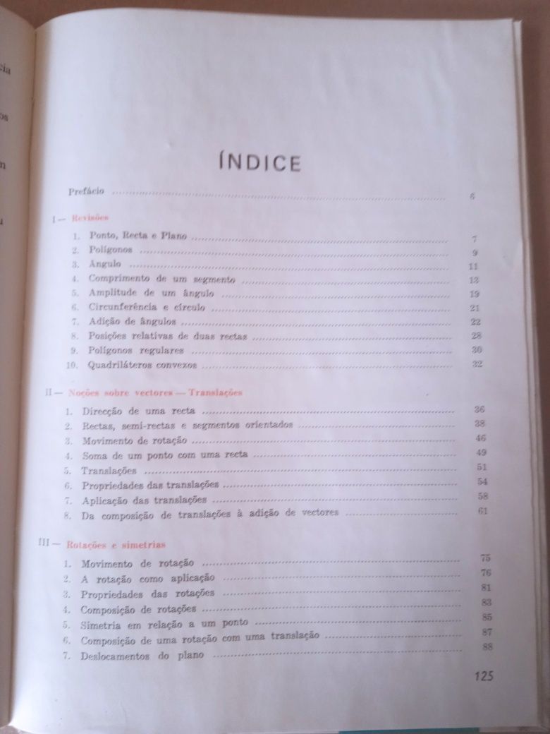 Compêndio de Matemática, do Ensino Liceal, 1 ºAno,