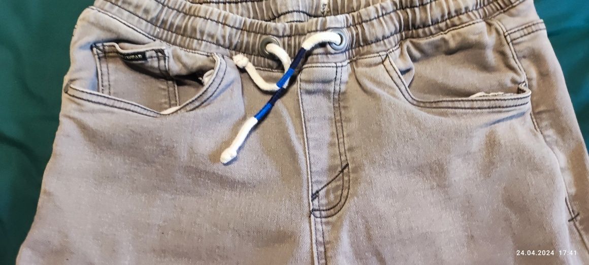 Spodnie jeansy jogerry męskie chłopięce 176 32