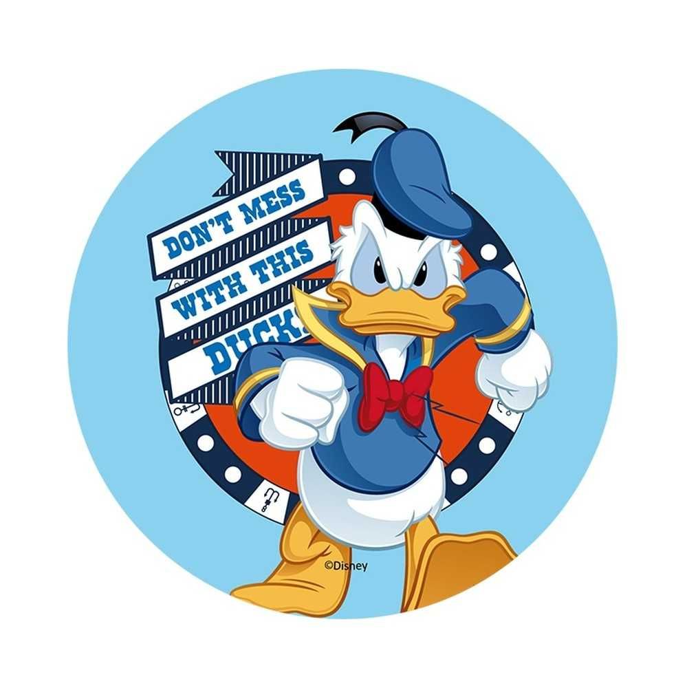 opłatek na tort kaczor donald 20cm