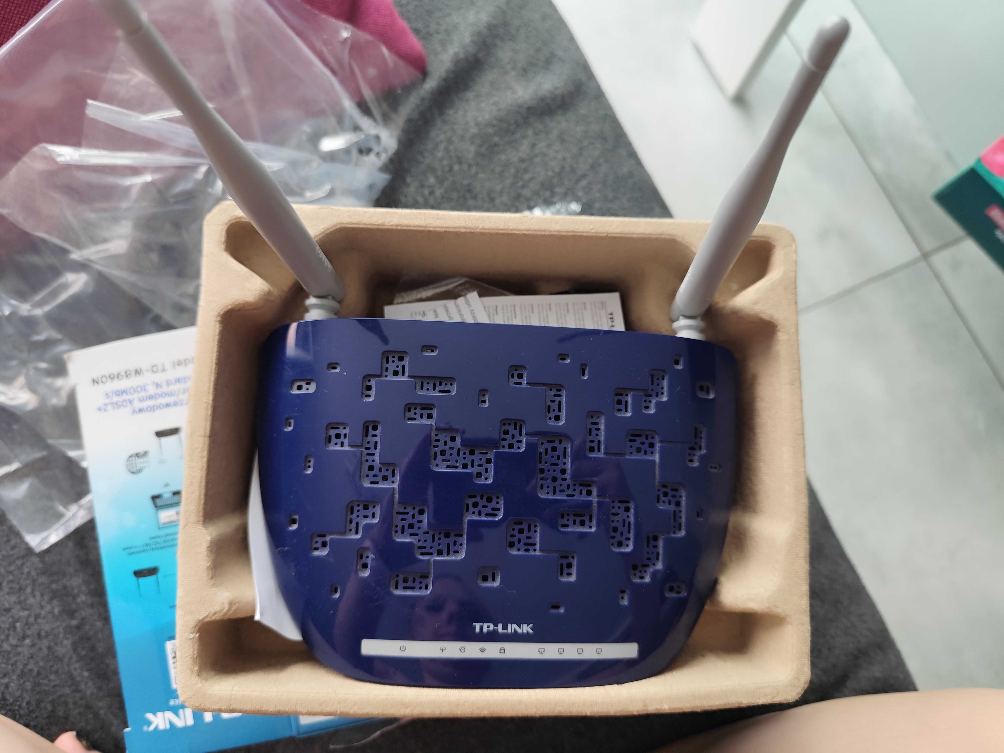 Bezprzewodowy router/modem ADSL2+ standard N, 300MB/s