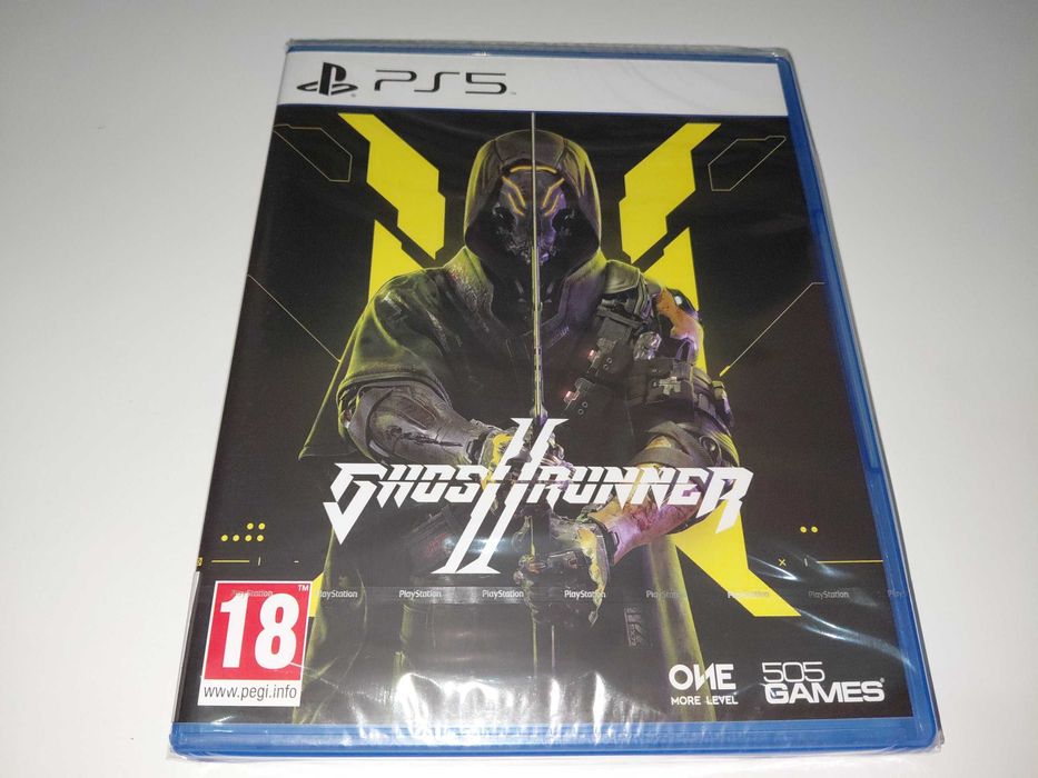 ps5 GHOSTRUNNER 2 ninja w świecie cyberpunk NOWA! 3xA