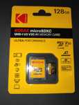Карта пам'яті microSDXC на 128GB KODAK UHS-I U3 V30 A1