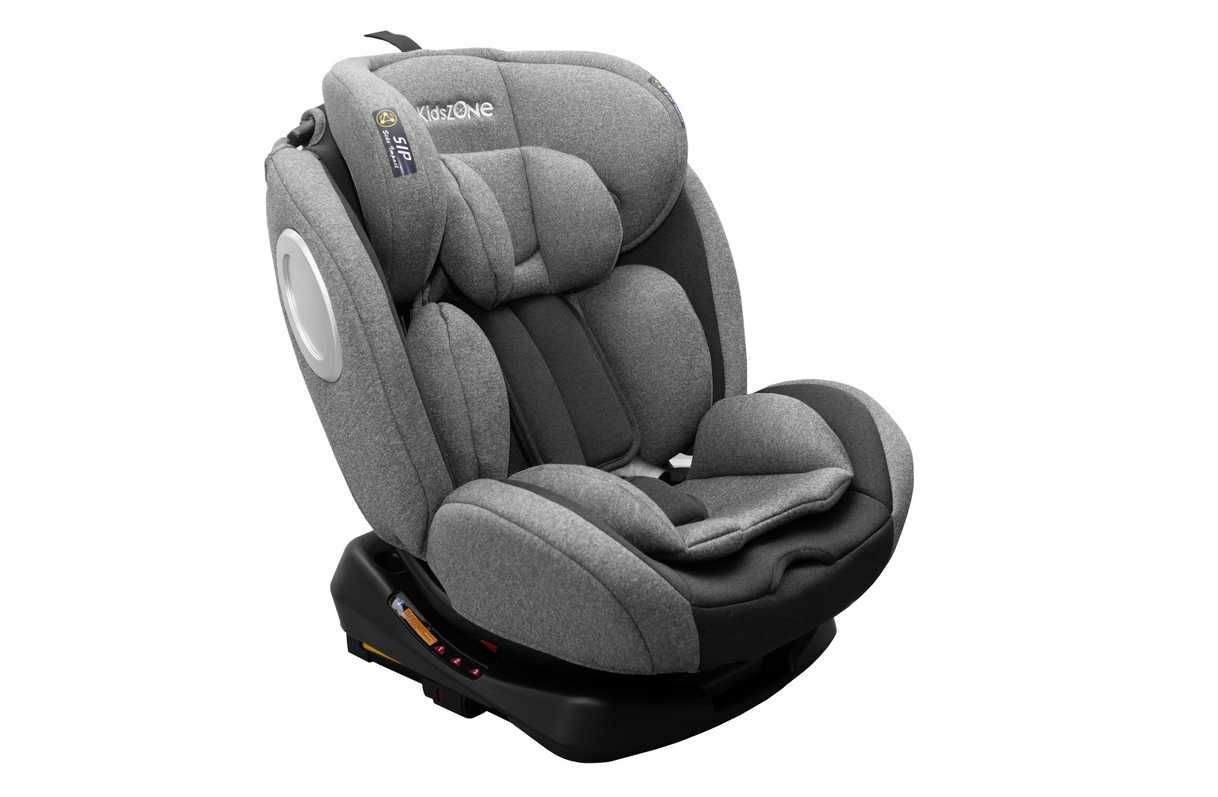 Fotelik samochodowy Kids Zone obrotowy 360° ISOFIX 0-36 kg Nowy (F14)