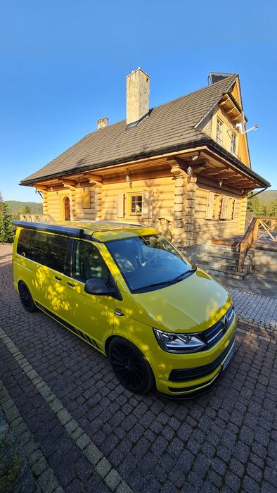 Volkswagen California Beach 2018r. Grape Yellow Salon PL  Bezwypadkowa