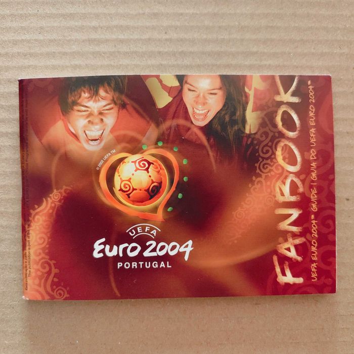 Selos coleção + FanBook Uefa Euro 2004 Portugal Memorabilia coleção