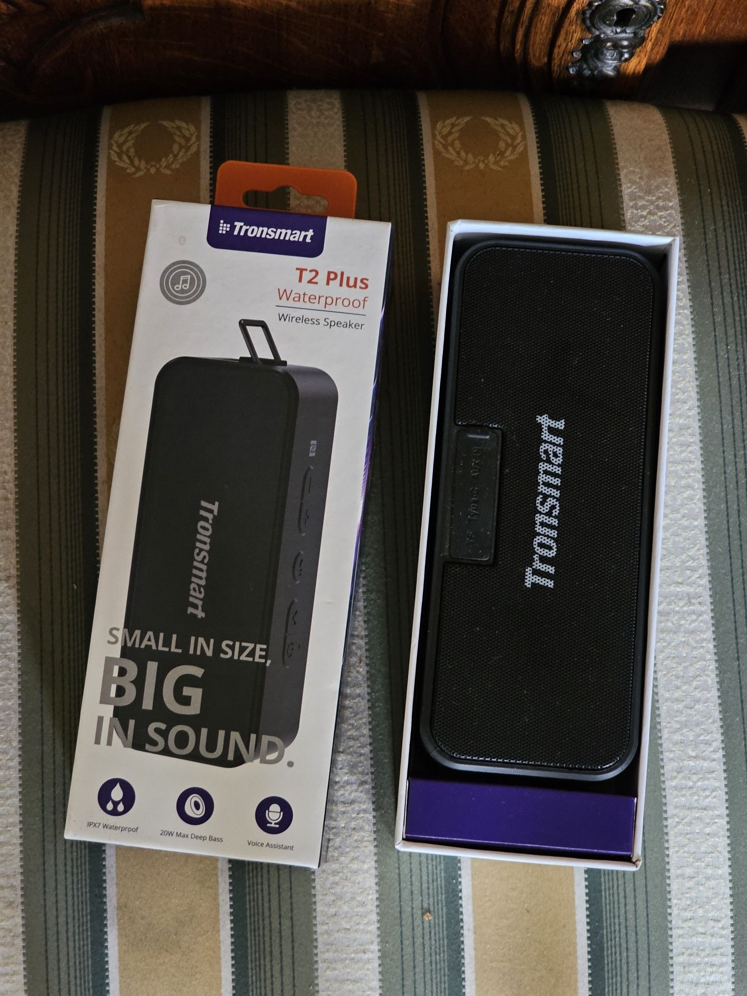 głośnik bluetooth przenośny Tronsmart t2 plus wodoodporny jak JBL