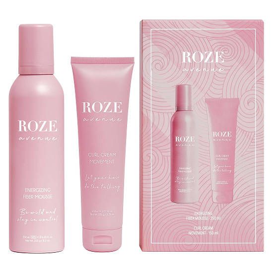 Roze Avenue Duo Box Zestaw Pianka+Krem Wł Kręcone