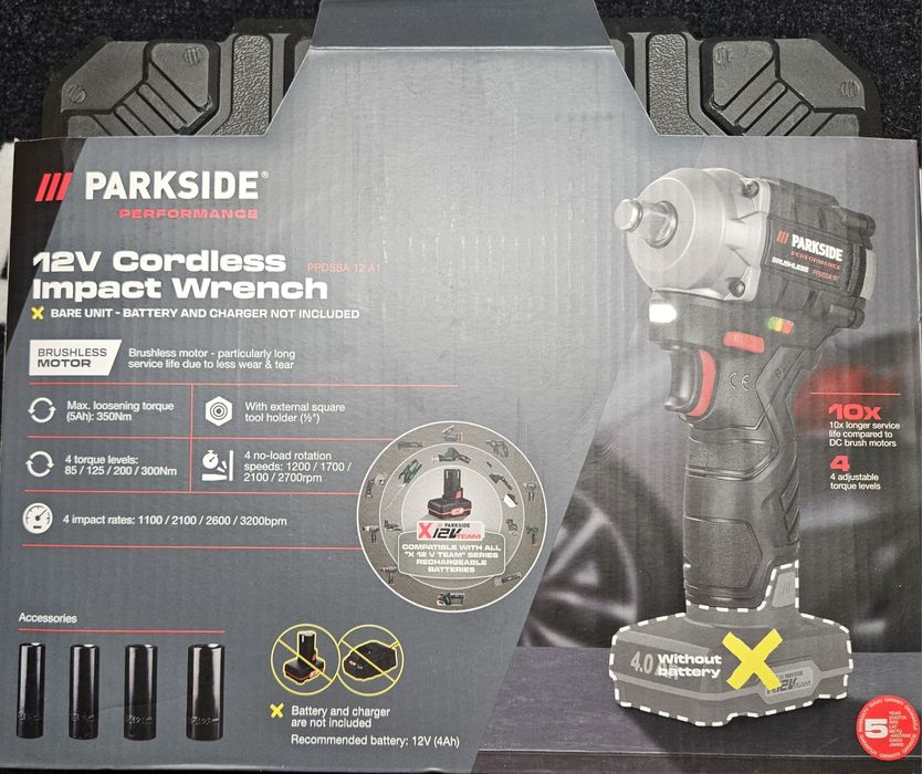 Parkside Perfomance klucz do kół,350Nm mocny !