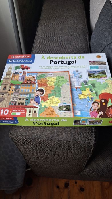Jogo puzzle À descoberta de Portugal