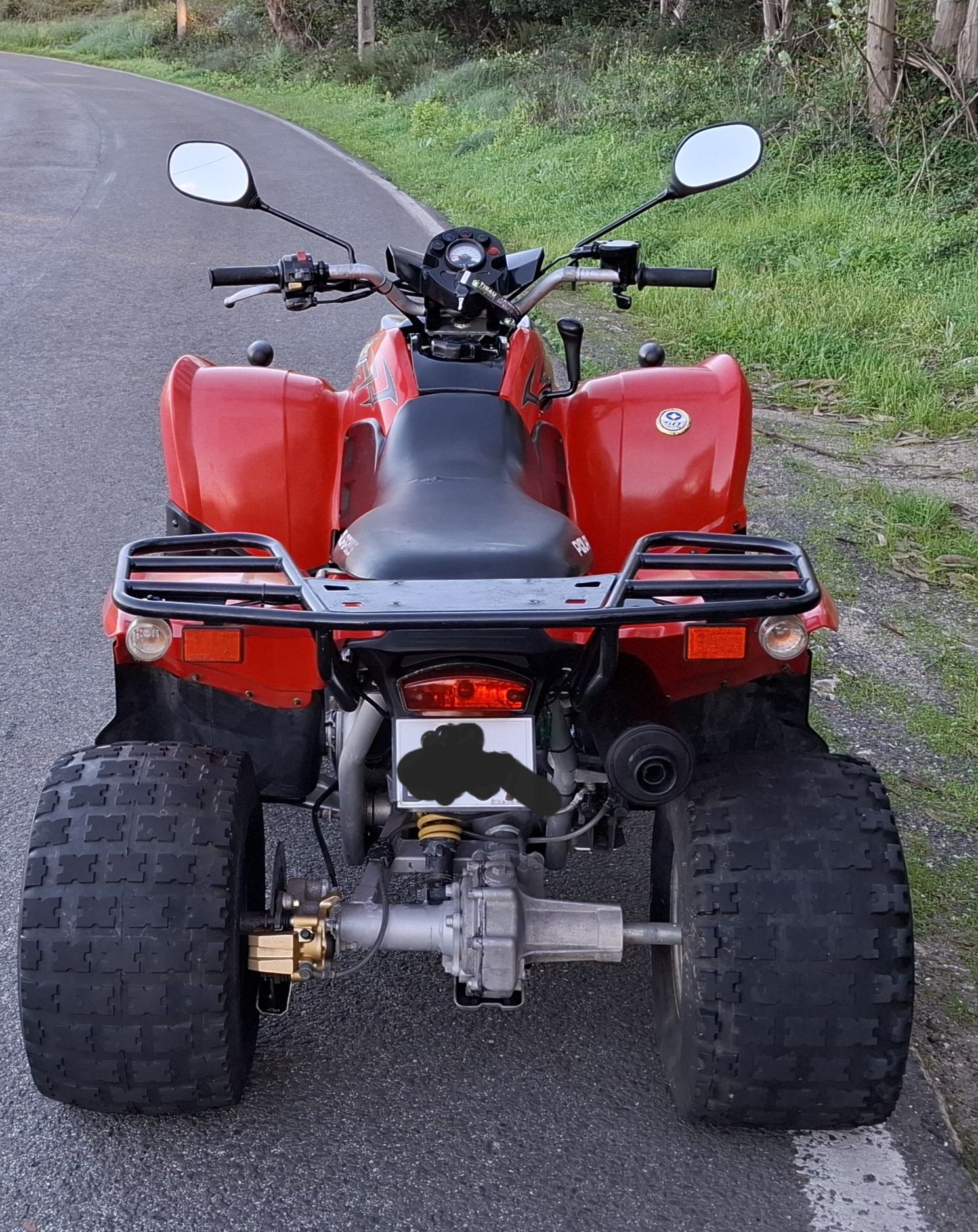 Moto 4 Polaris Phoenix 250 matricula 2 pessoas
