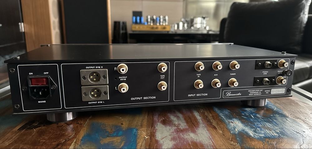 Burmester 897 Przedwzmacniacz + Moduł Gramofonowy MC - Hi-end