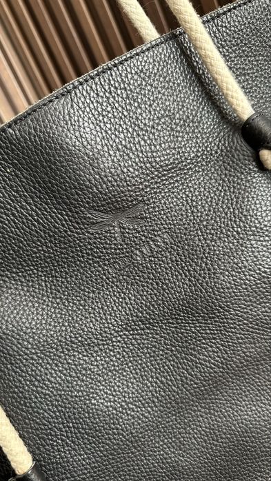 Сумка шопер велика шкіряна