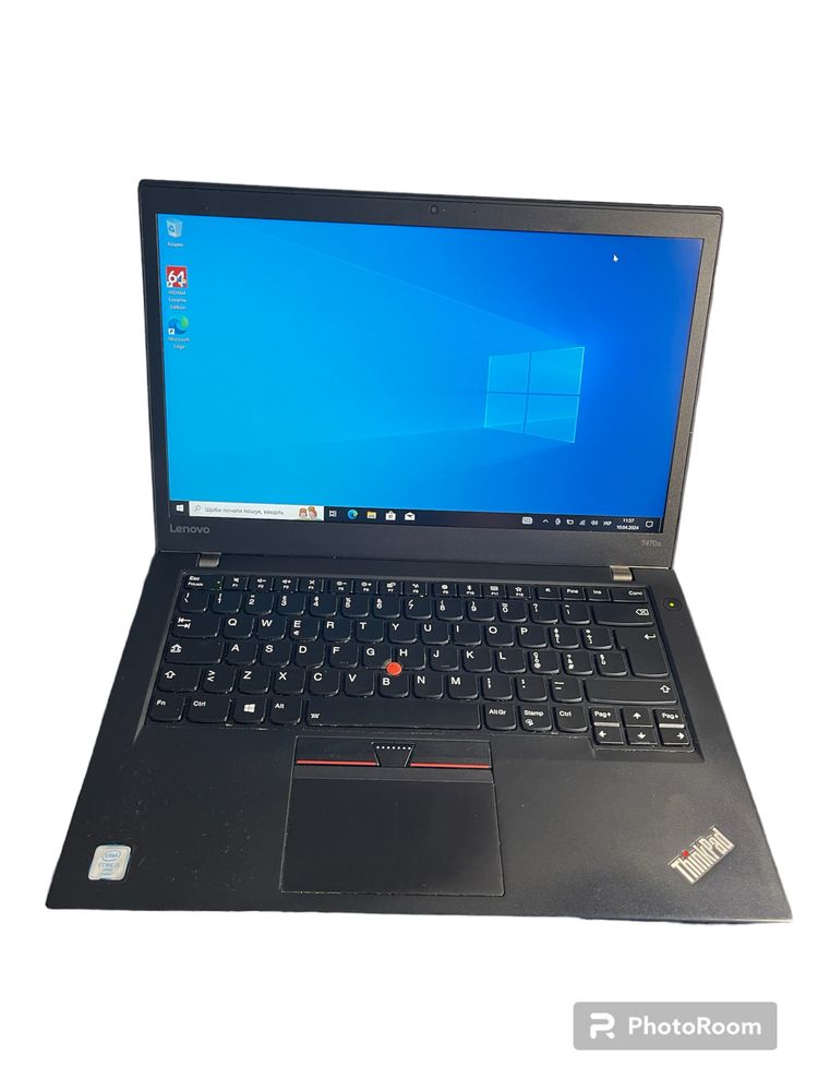 Lenovo t470s сенсорний 8/256gb FHD 14’’ 2 батареї