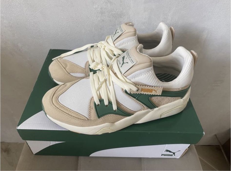 Весняні шкіряні кросівки кроссовки Puma 40,5