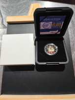 moeda 2€ proof 10 anos euro 2012 holanda rara