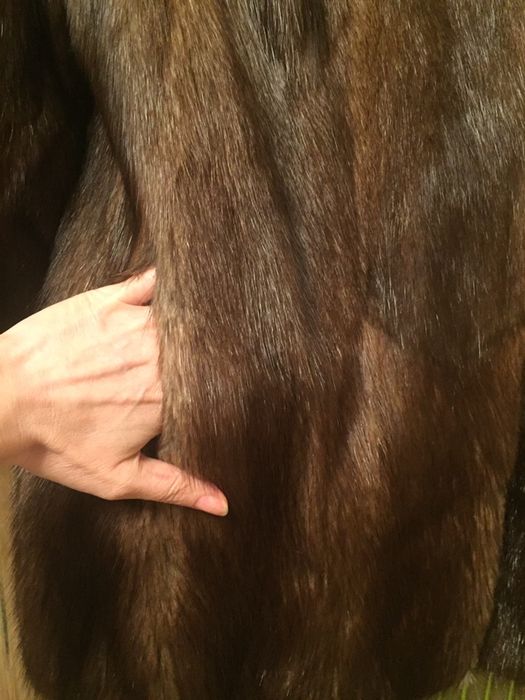 Норковий   полушубок