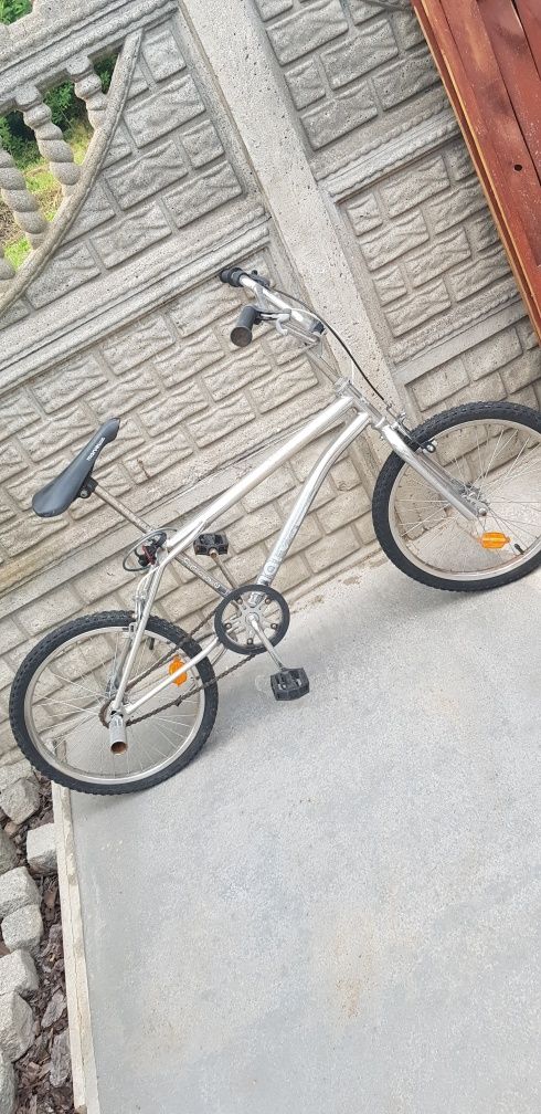 Rower Bmx / srebrny