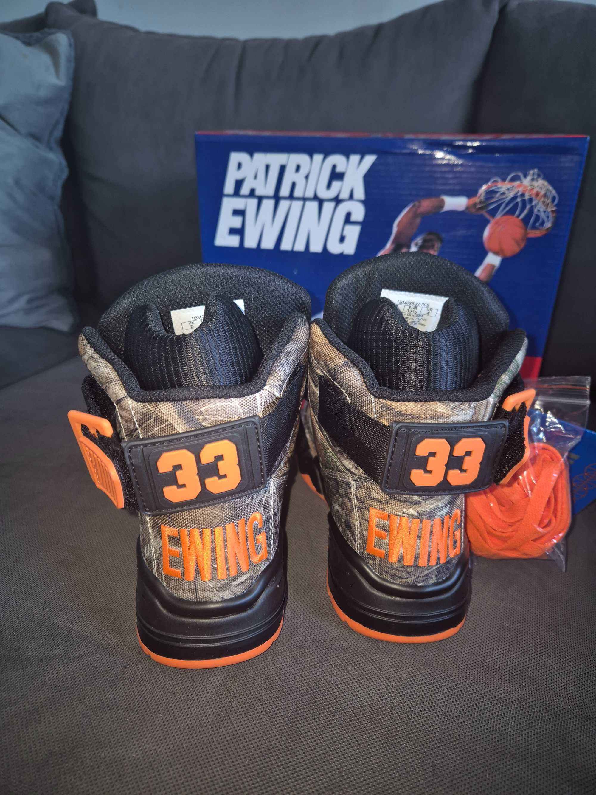 Sprzedam sneakersy wysokie Patrick Ewing 33