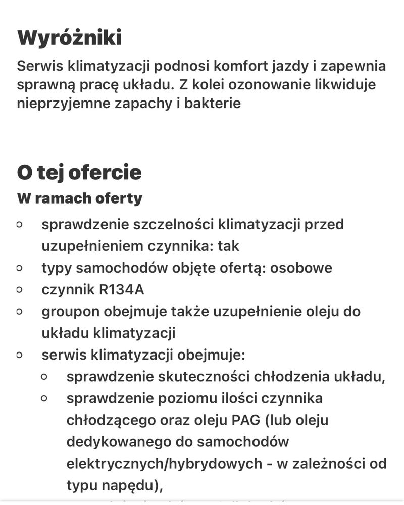 Zamienię Groupon (serwis klimy w aucie) na kartę podarunkową Biedronki