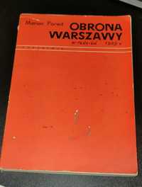 Książka Marian Porwit - Obrona Warszawy wrzesień 1939 r.