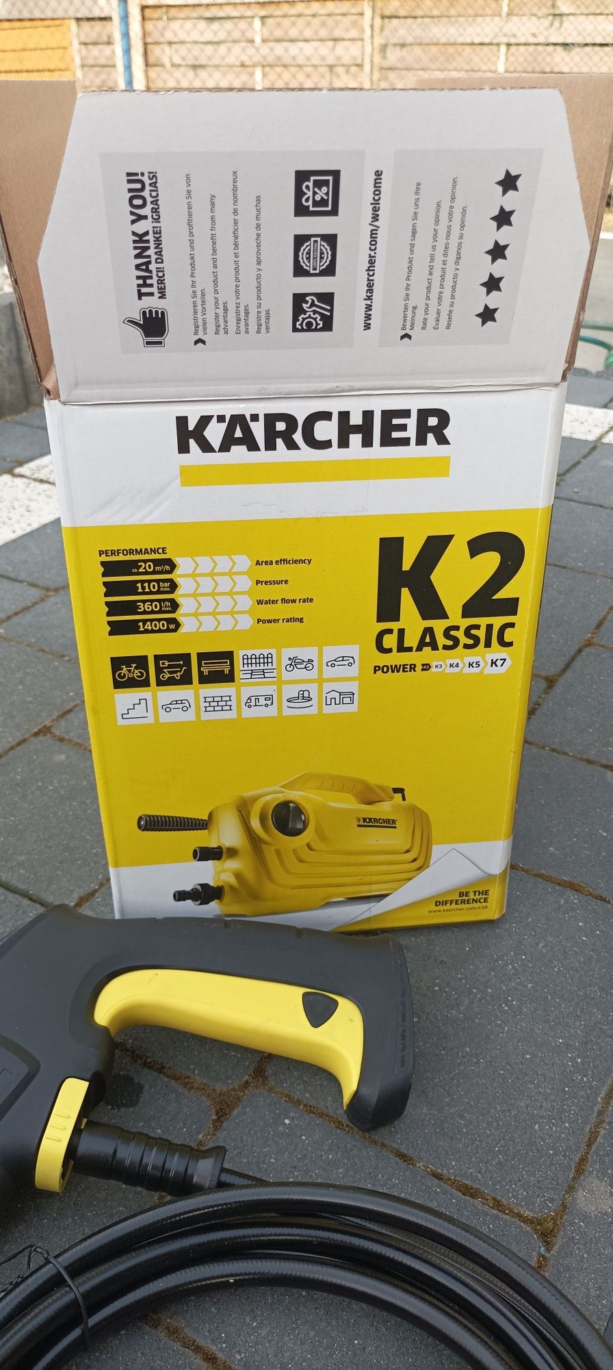 Myjka ciśnieniowa Karcher k2