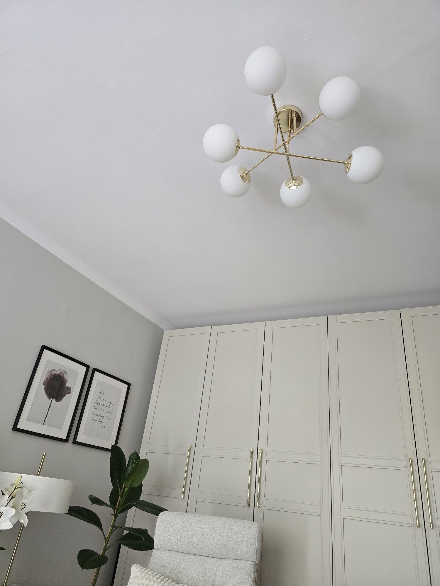 Lampa sufitowa Rico 6 kule Agata Meble z żarówkami Odbiór osobisty