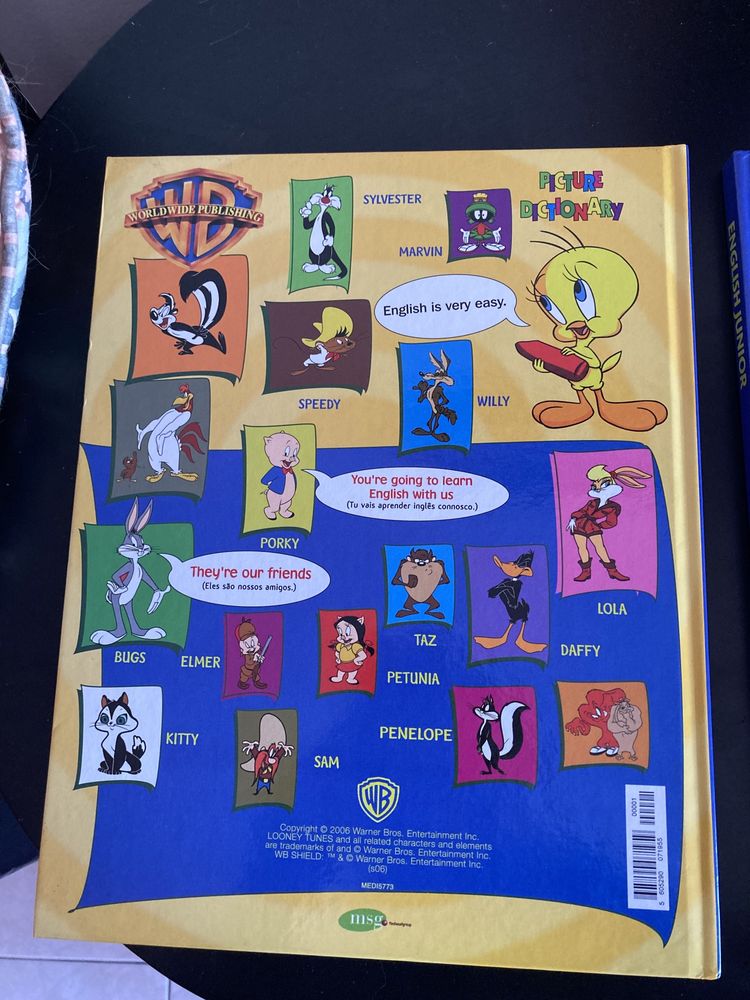 Coleção completa English Junior Looney Tunes