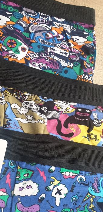 3×męskie bokserki 5XL, bawełna