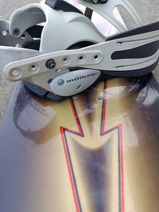 deska snowboardowa 167 cm austria millenium wiązania modular snowboard