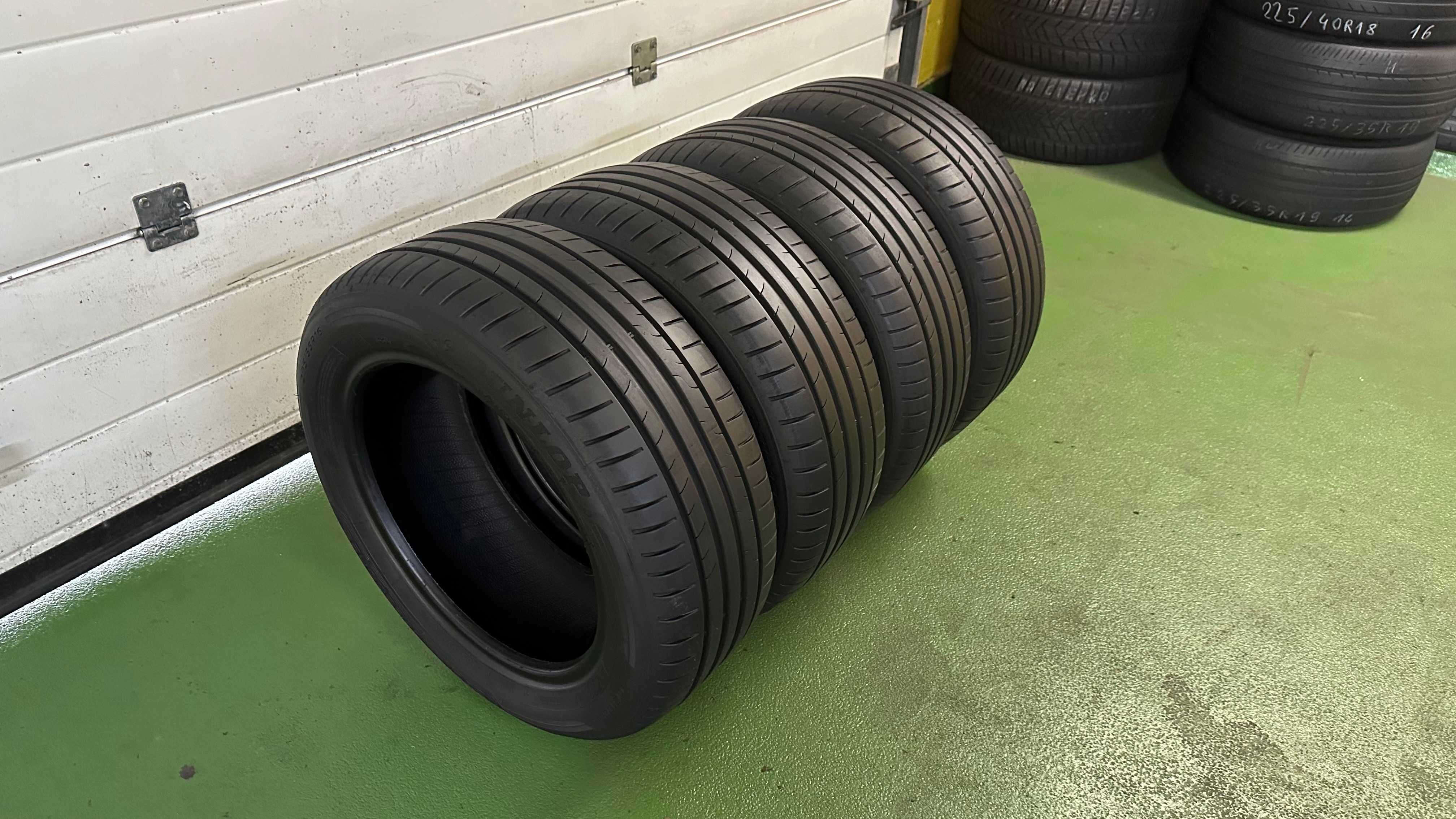Komplet 205 55 R16 91H Dunlop Sport BlueResponse bieżnik2x6,2mm2x5,5mm