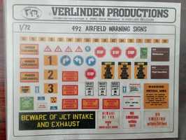Kit 1/72 Airfield Warning Signs