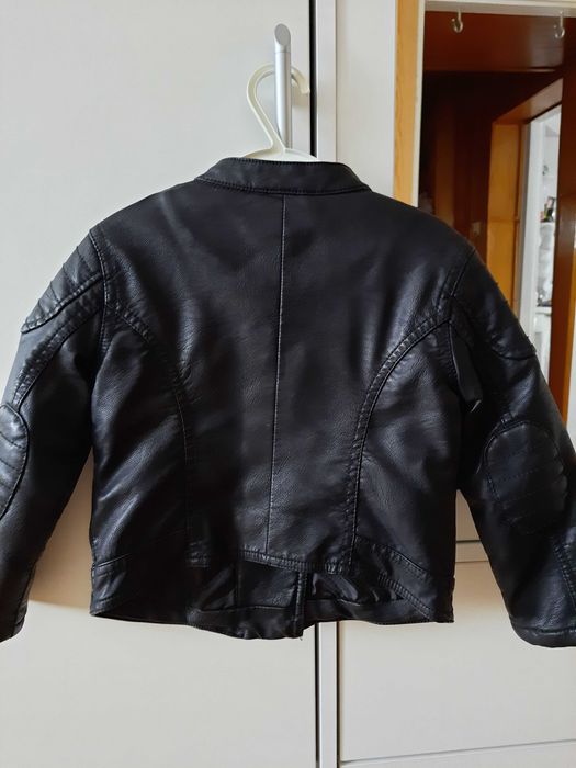 Kurtka skórzana skóra ramoneska KAPPAHL roz. 98, SUPER STAN