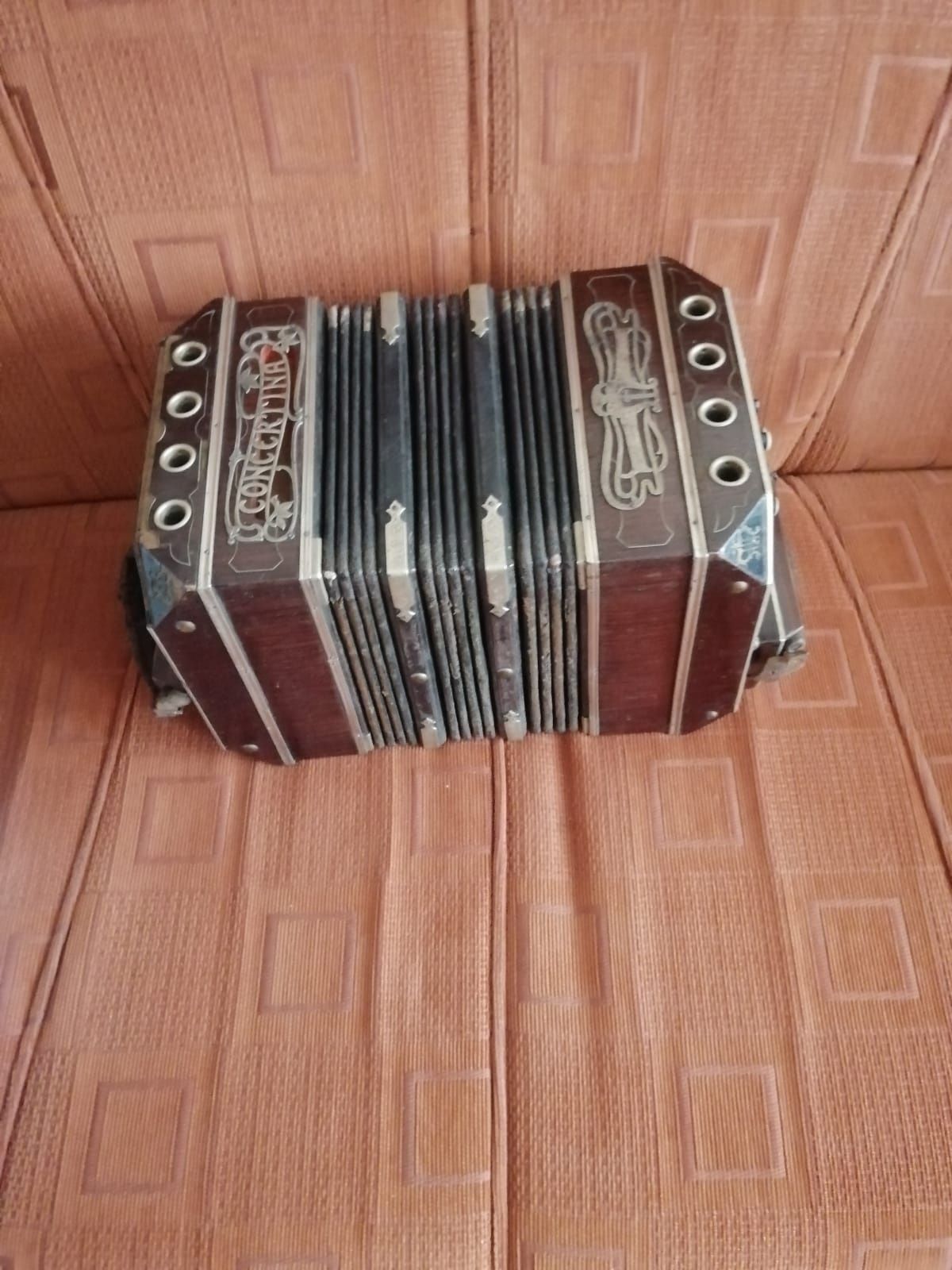 Bandoneon , zabytkowy instrument, F.Lange, Chemnitz, Germany