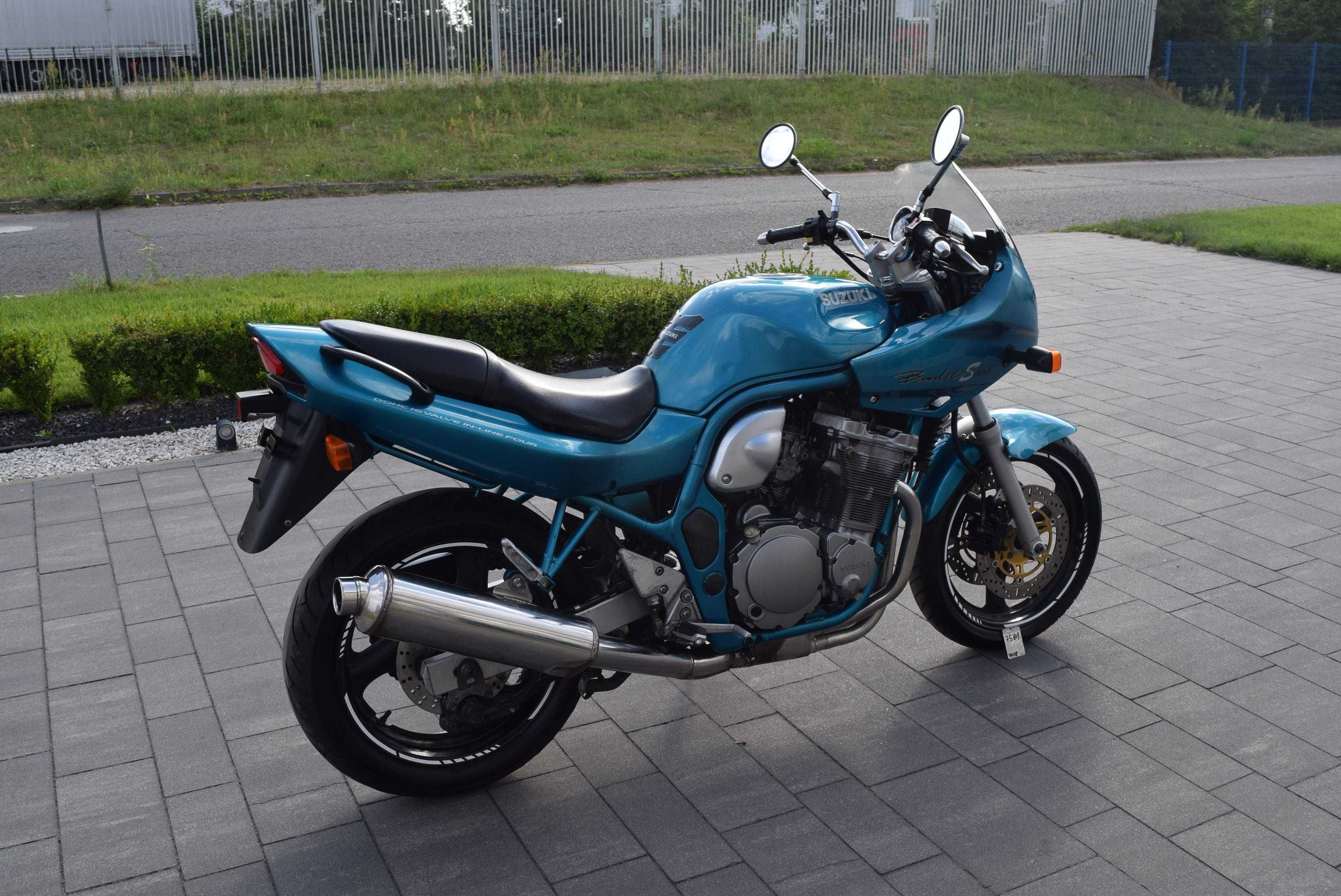 Suzuki GSF 600 Bandit S dużo dok. na km, oryginalny stan, z niemiec **