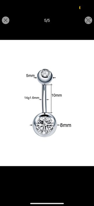 Пірсинг для пупка