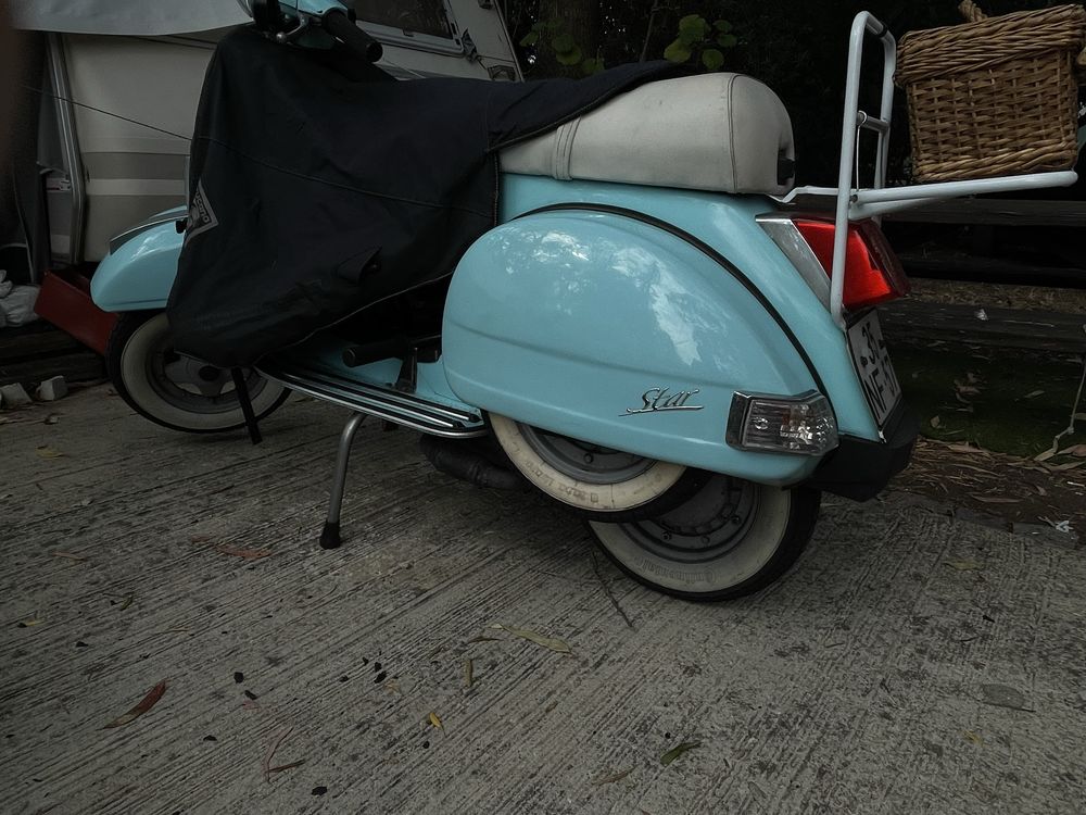 Lml 125 star 4 stoke azul celeste