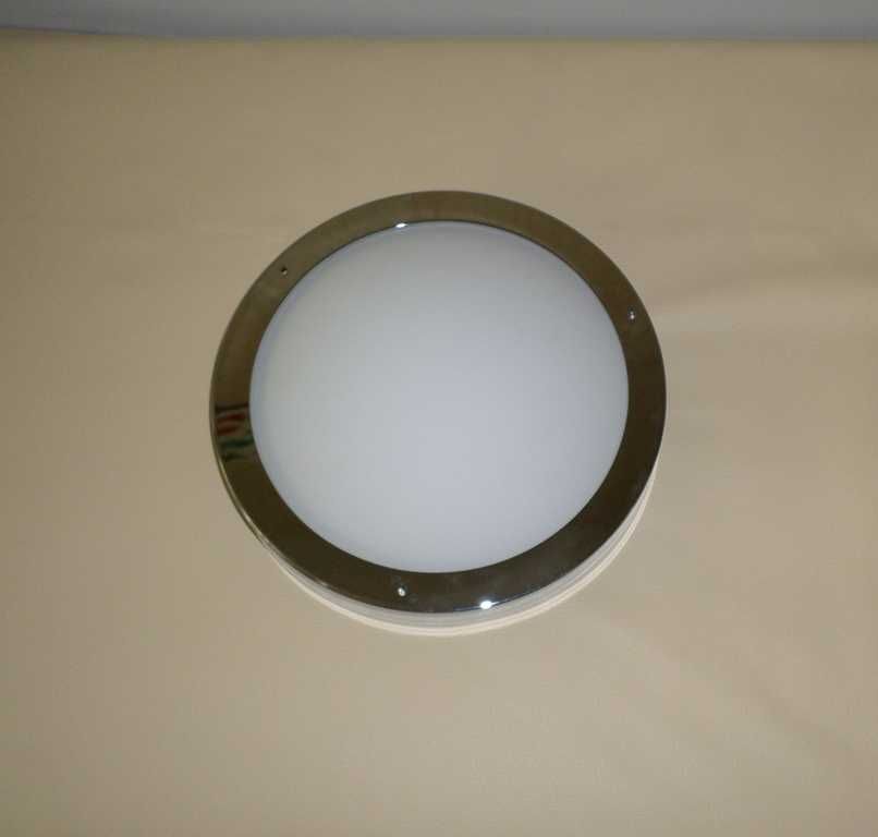 Lampa sufitowa SAXBY Portico LED (plafon) metal i szkło.