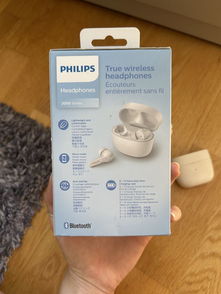 Sluchawki bezprzewodowe philips true wireless 2000 series
