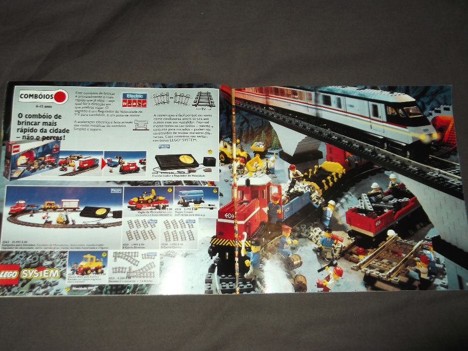 Vendo 1 catalogo da LEGO de 1992 raro, portes incluídos!