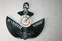Relógio de Parede em Vinil - Para salão BARBER SHOP