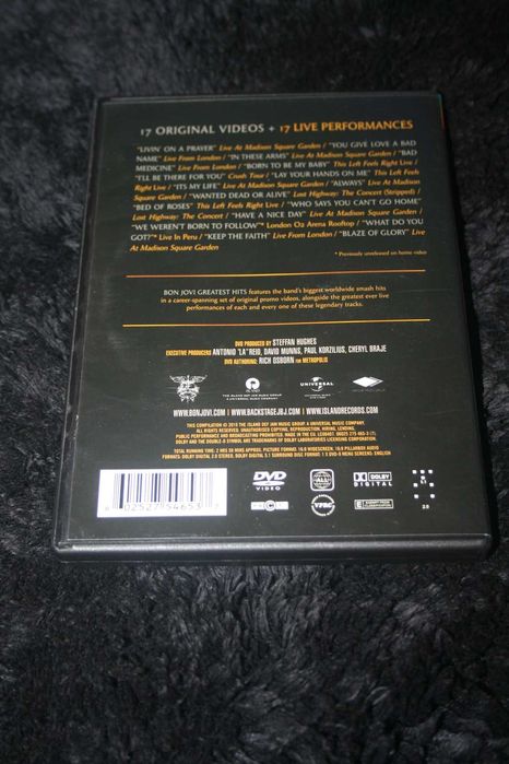 DVD Bon Jovi - Greatest Hits