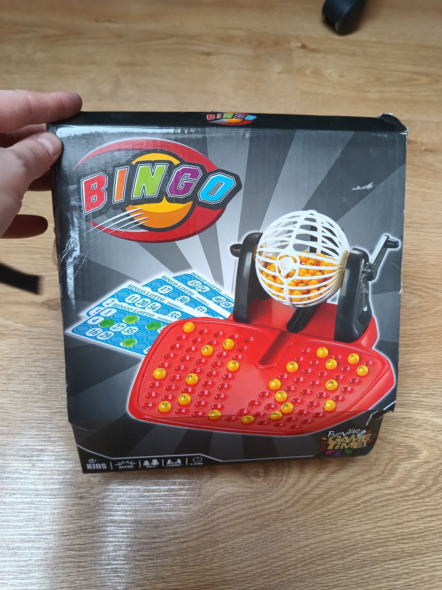 Gra dla dzieci bingo