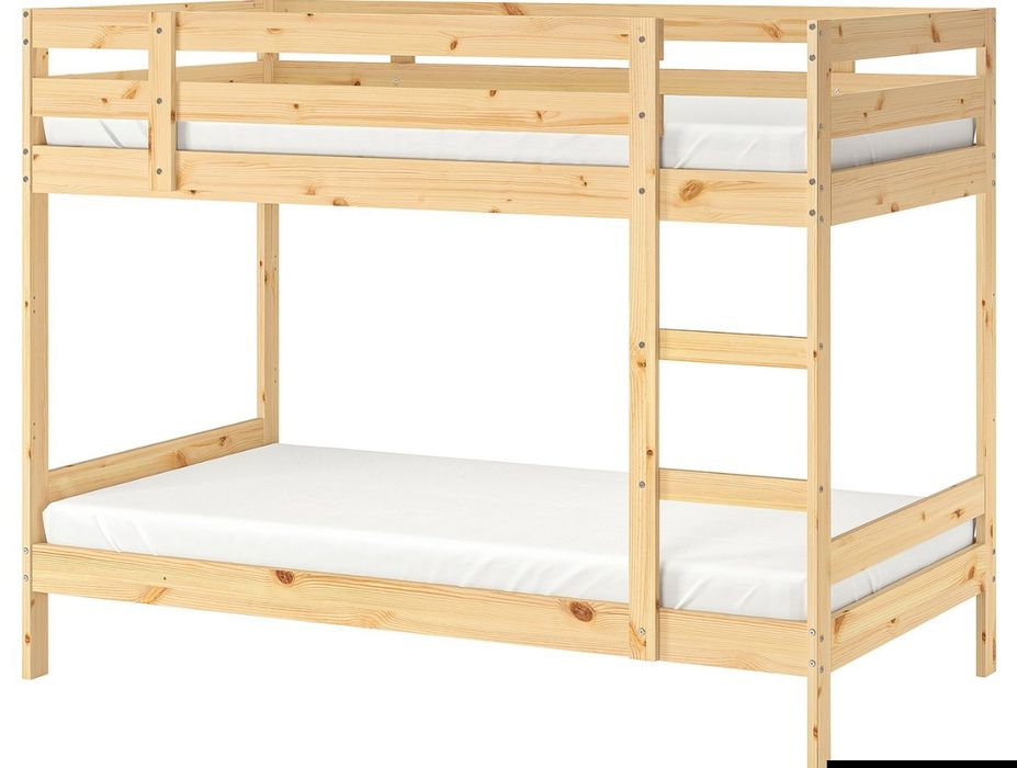 Beliche IKEA criança pinho, 90x200