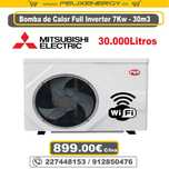 Bomba de Calor Full Inverter 7KW PQS – Piscinas até 30.000Litros