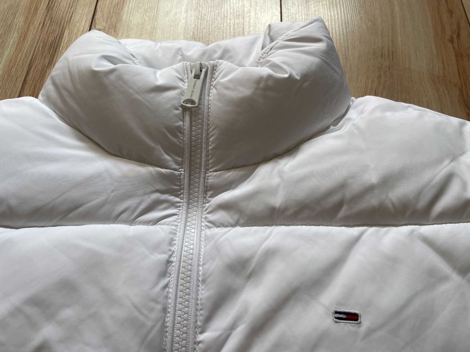 Biała kurtka Tommy Hilfiger damska r XL nowa metki